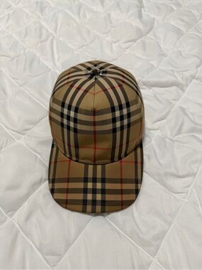 Burberry Baseball Cap - Tan